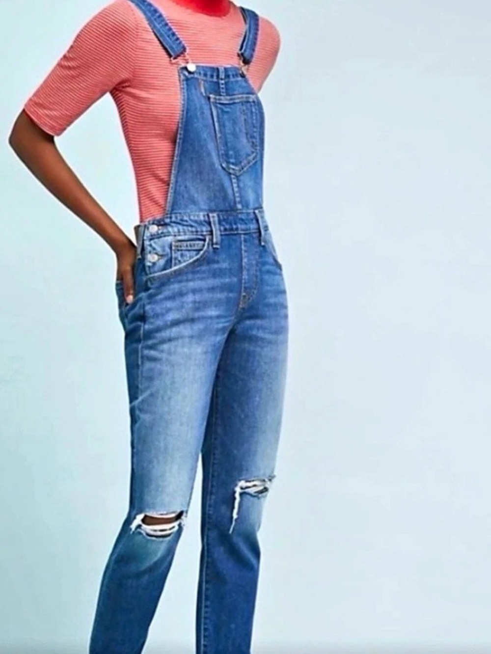 Levi's Vintage Denim Women's Overalls Blue Medium